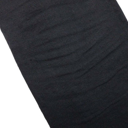 Good Quality Balenciaga Linen Slim Skinny Pants Long Straight Bottoms 36 Black