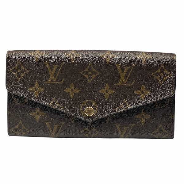 Louis Vuitton Monogram Portefeuille Sarah M62235 Rose Ballerine Long Wallet