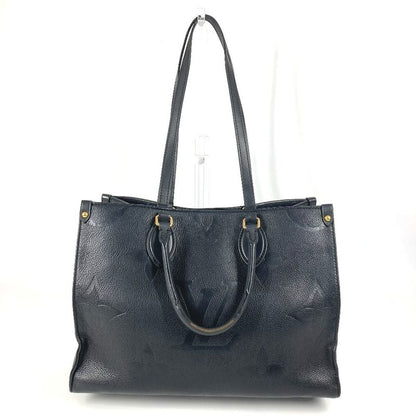 Louis Vuitton Tote Bag On The Go MM M45595 Monogram Empreinte Leather Noir Black