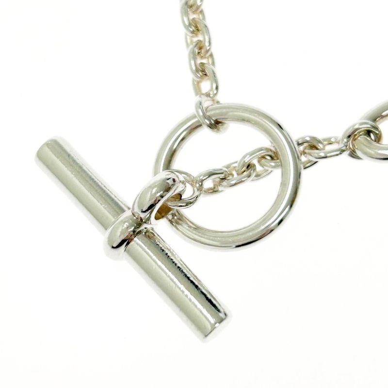 Hermes Silver Chaine D'ancre Farandole Bracelet 25.3g 925 Engraved 420158