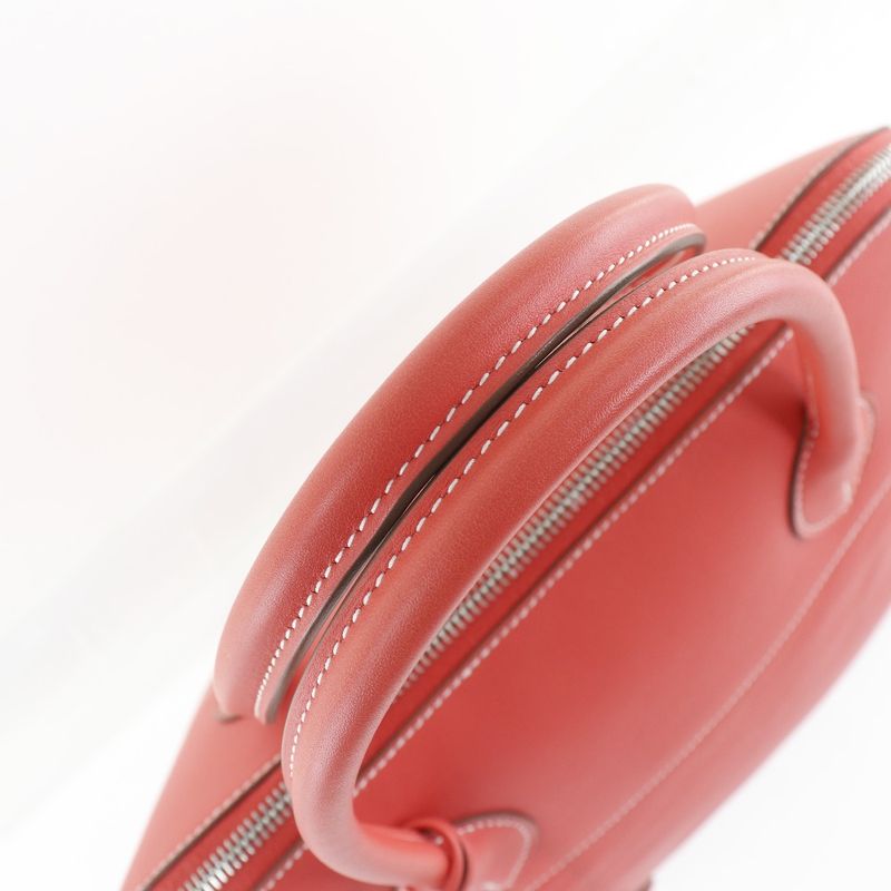 Hermes Bolide Relax 35 Sikkim Rose Jaipur Red □P Ladies Handbag