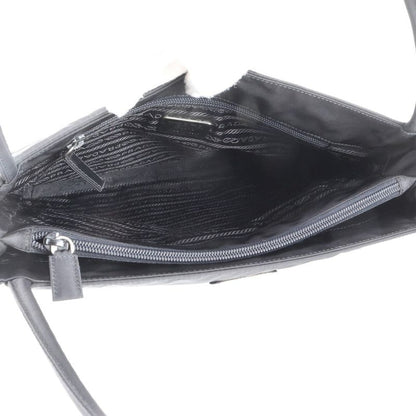 Prada Authenticity With Card Tessuto Nylon Triangle Logo Handbag Shoulder B6242