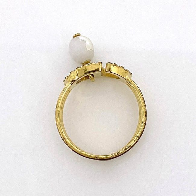 Christian Dior Ring Gold #11 Ring GP