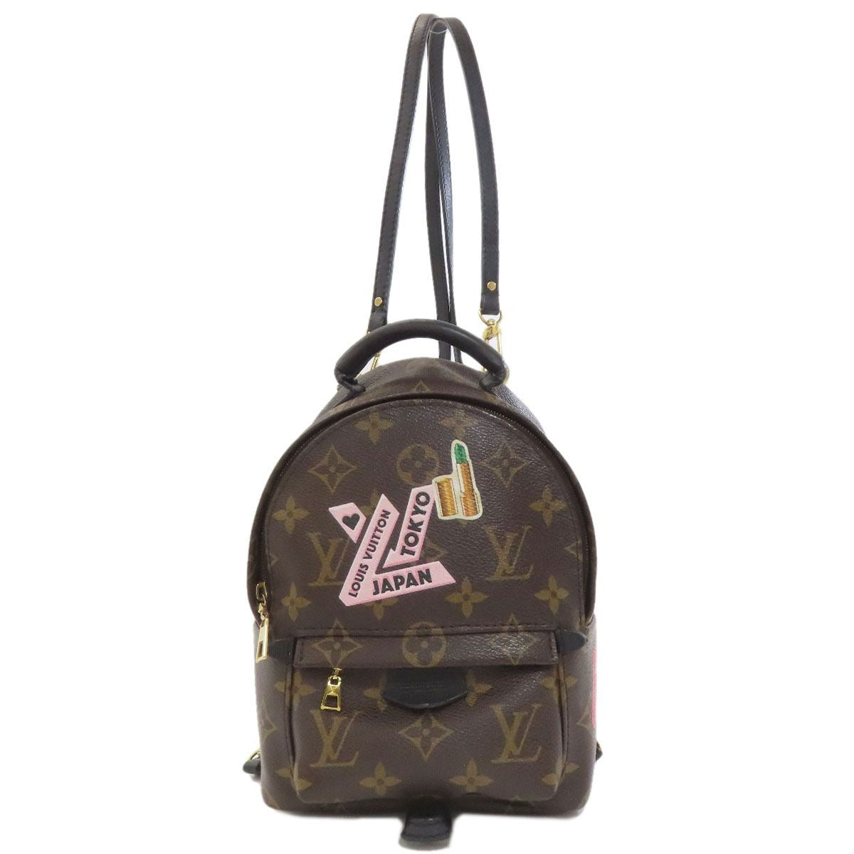 Louis Vuitton Palm Spring Mini Print Backpack Monogram Canvas