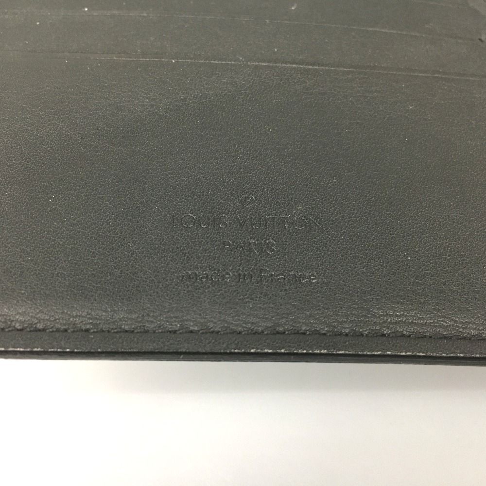 Louis Vuitton Bifold Wallet Portefeuille/multiple Damier Infini N63124 Black