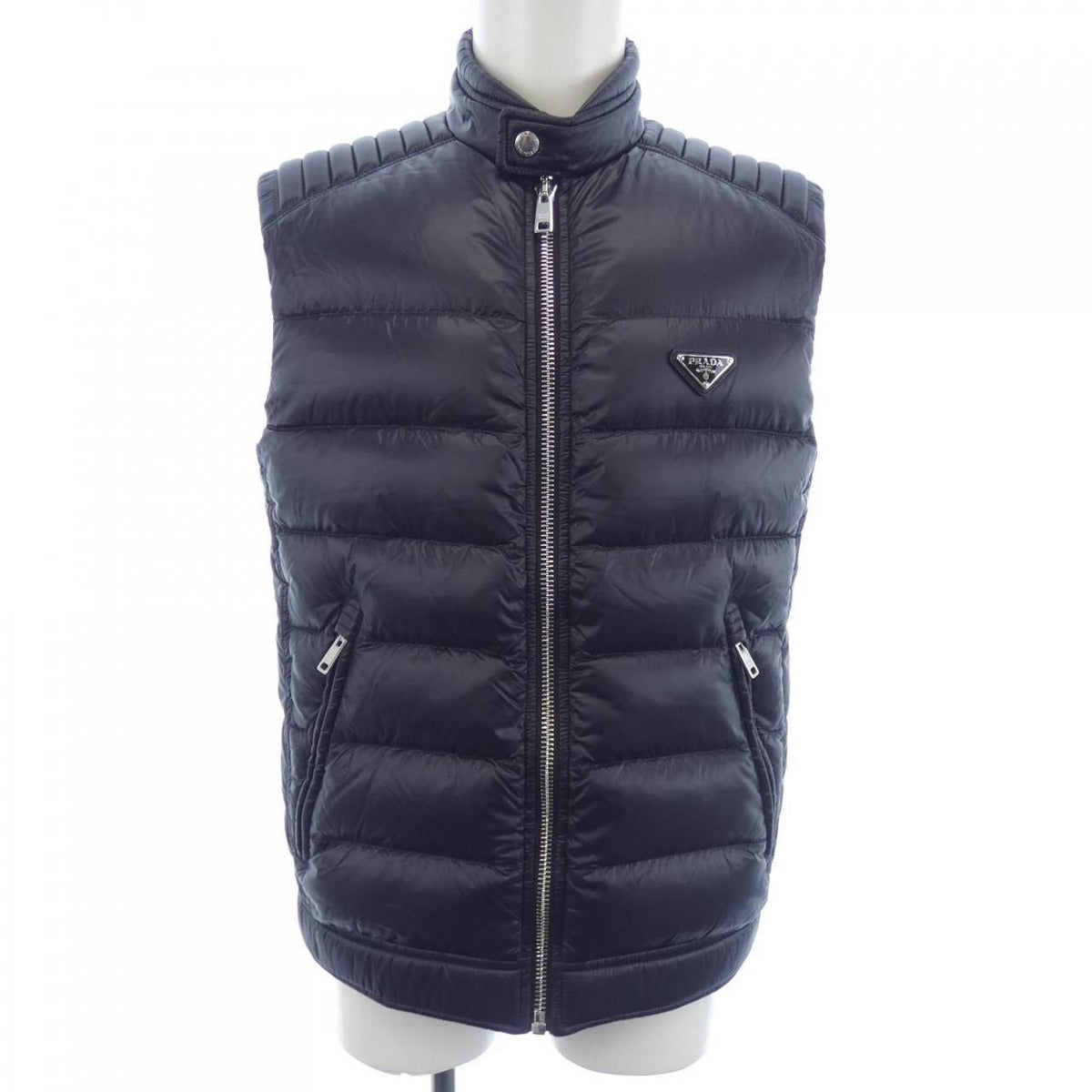 Prada Triangle Logo Down Vest