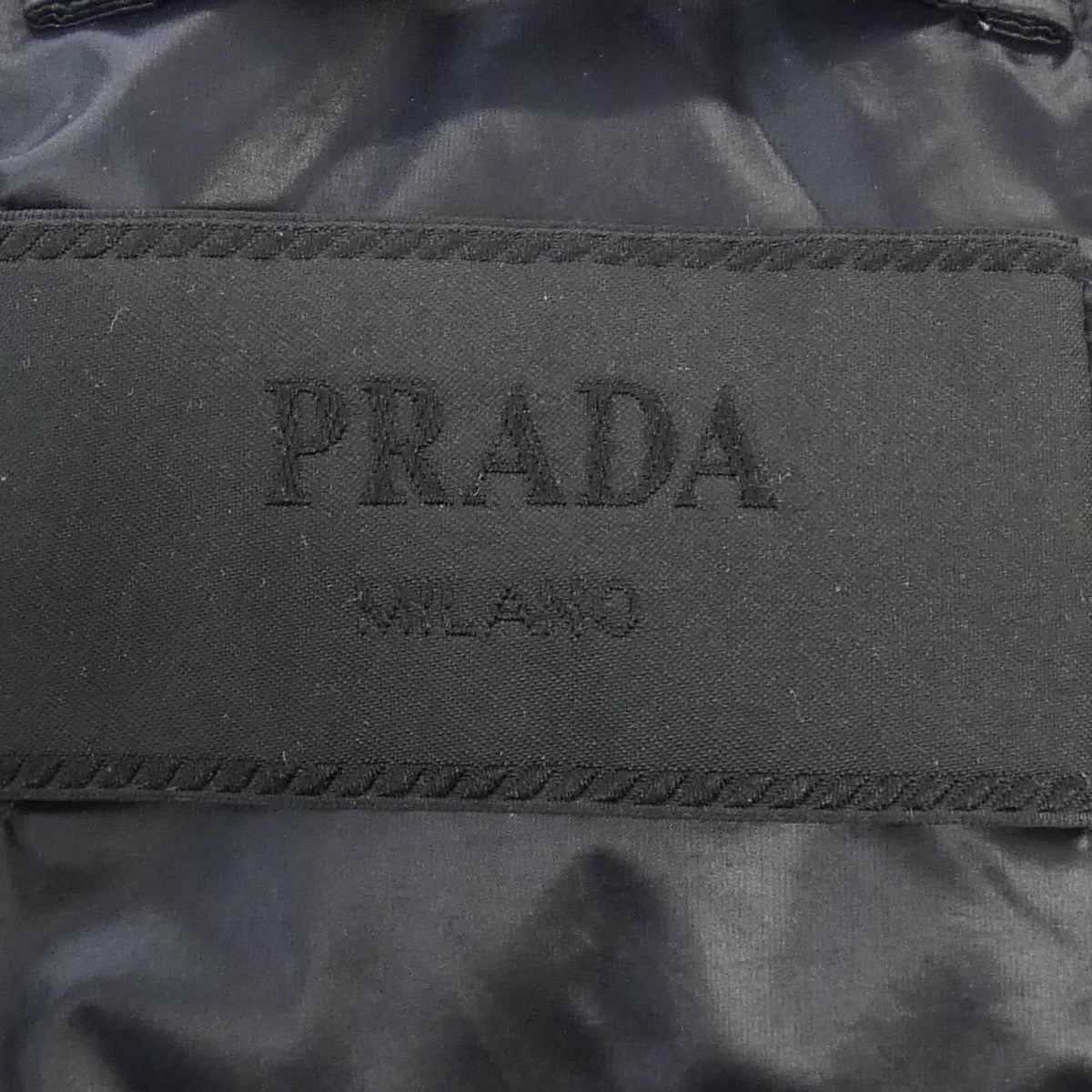 Prada Triangle Logo Down Vest — view 4