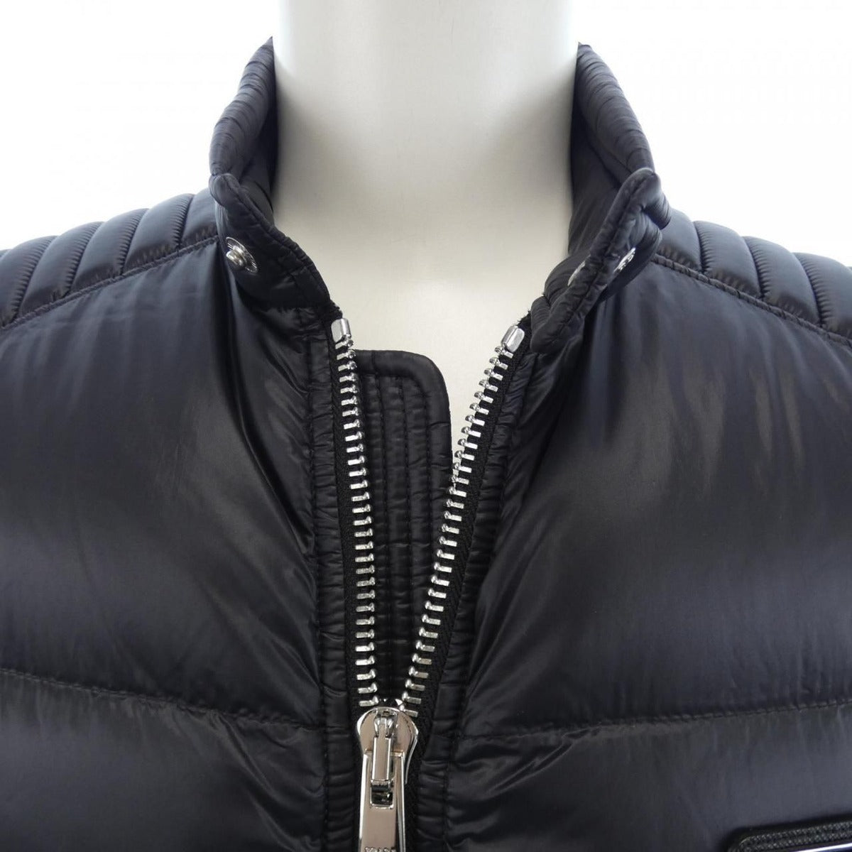 Prada Triangle Logo Down Vest — view 5