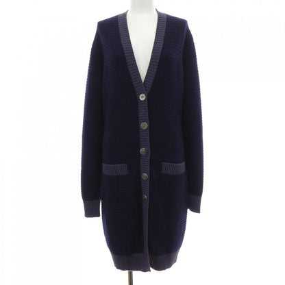 Chanel Long Cardigan Navy