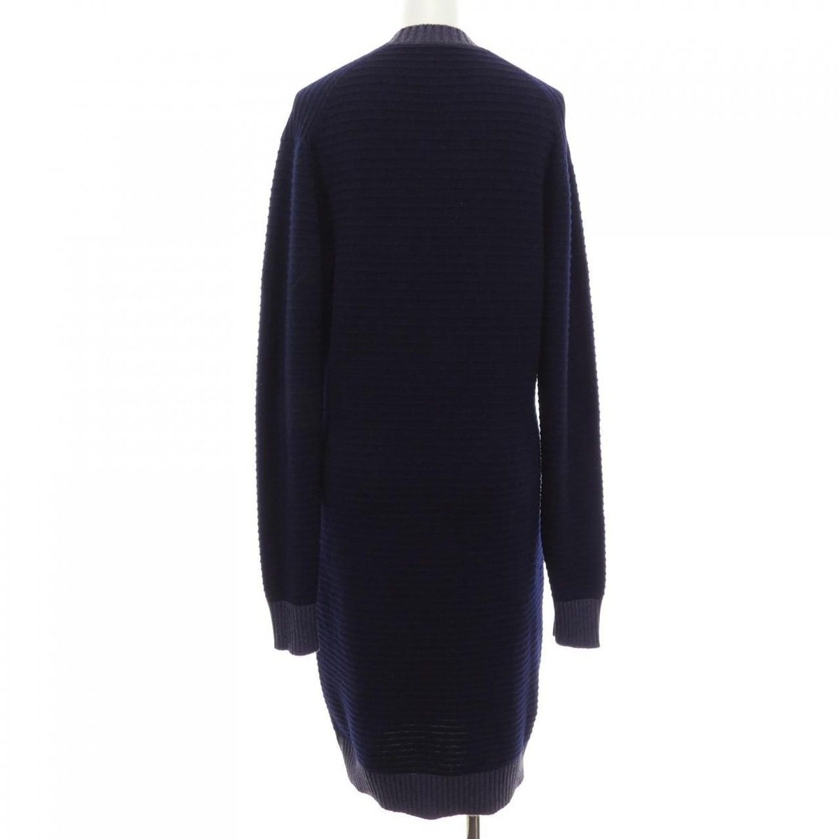 Chanel Long Cardigan Navy — view 2