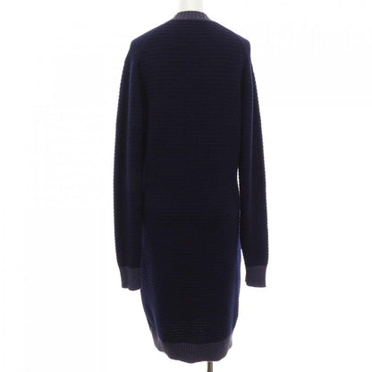 Chanel Long Cardigan Navy — view 2