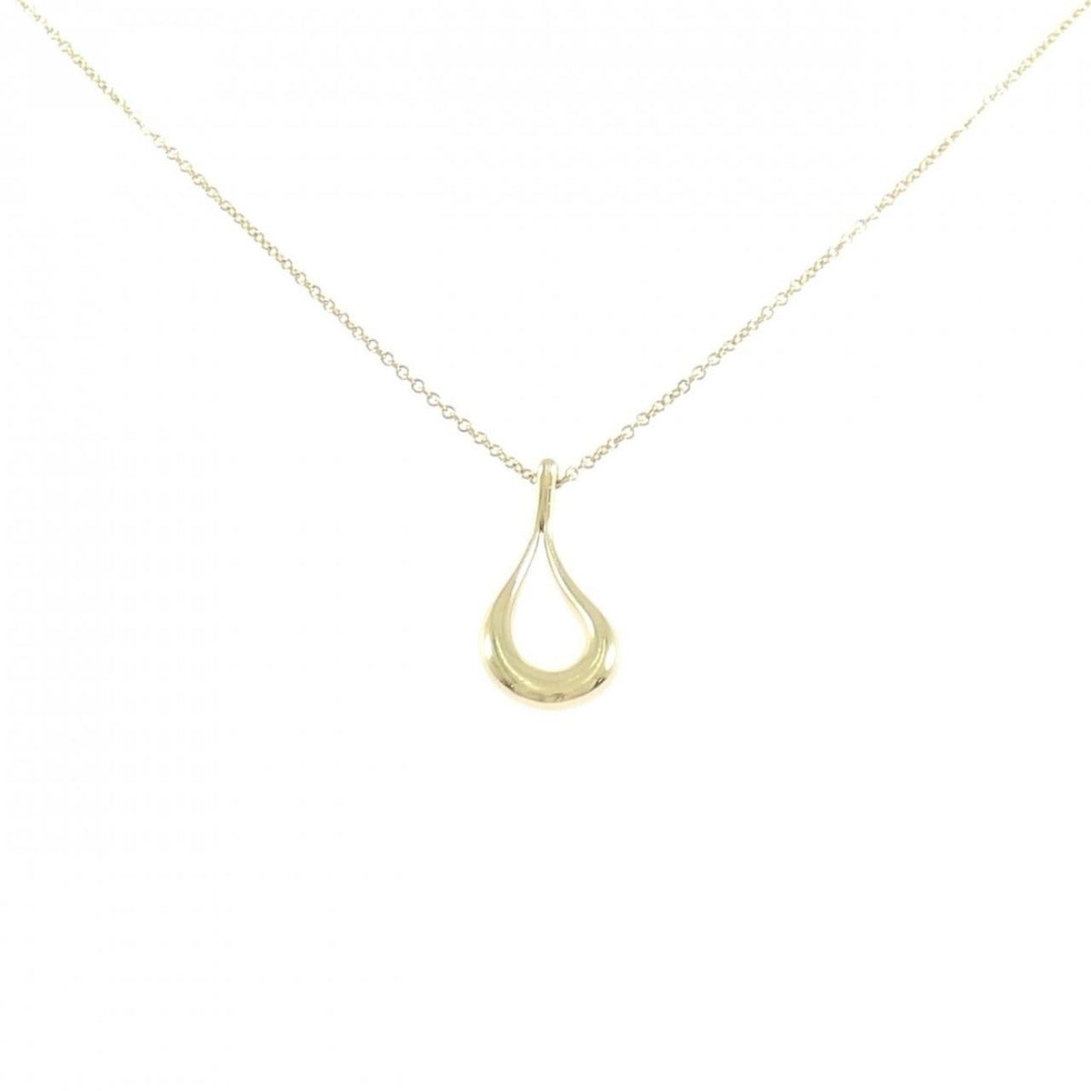 Tiffany & Co Open Teardrop Necklace