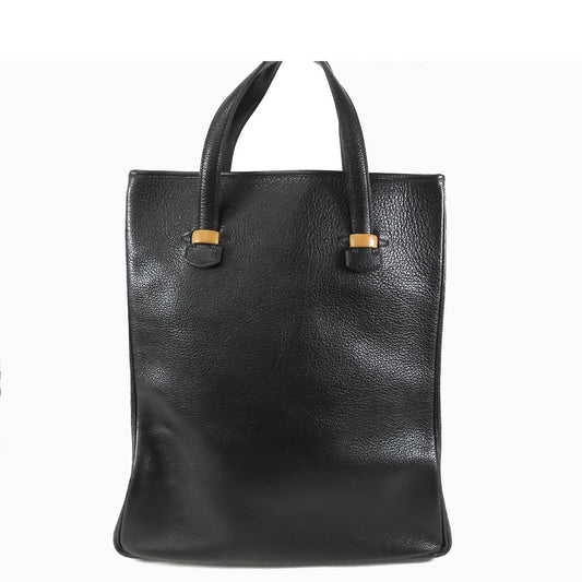 Hermes Gallop Black Buffalo Tote Bag Vintage