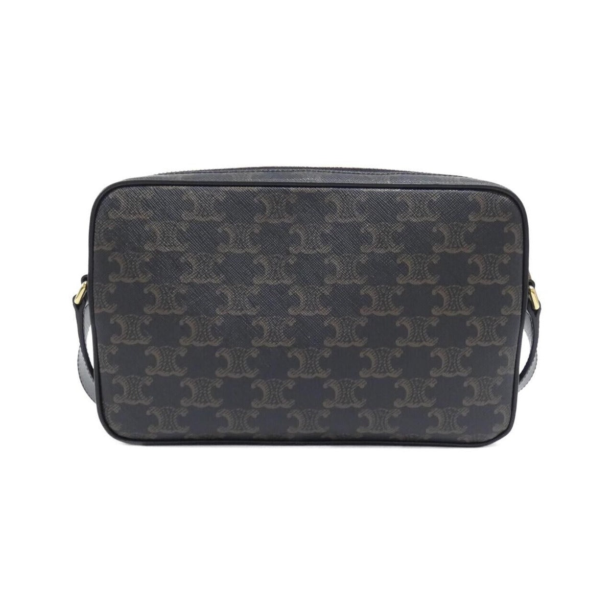 Celine Shoulder Bag Canvas Black — view 2