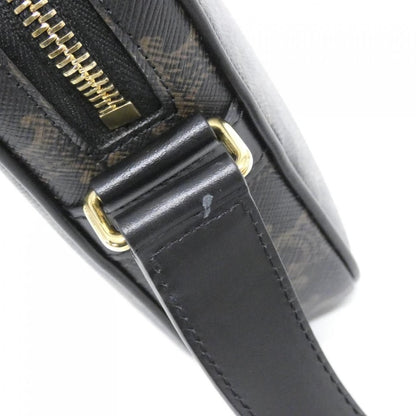 Celine Shoulder Bag Canvas Black — view 4