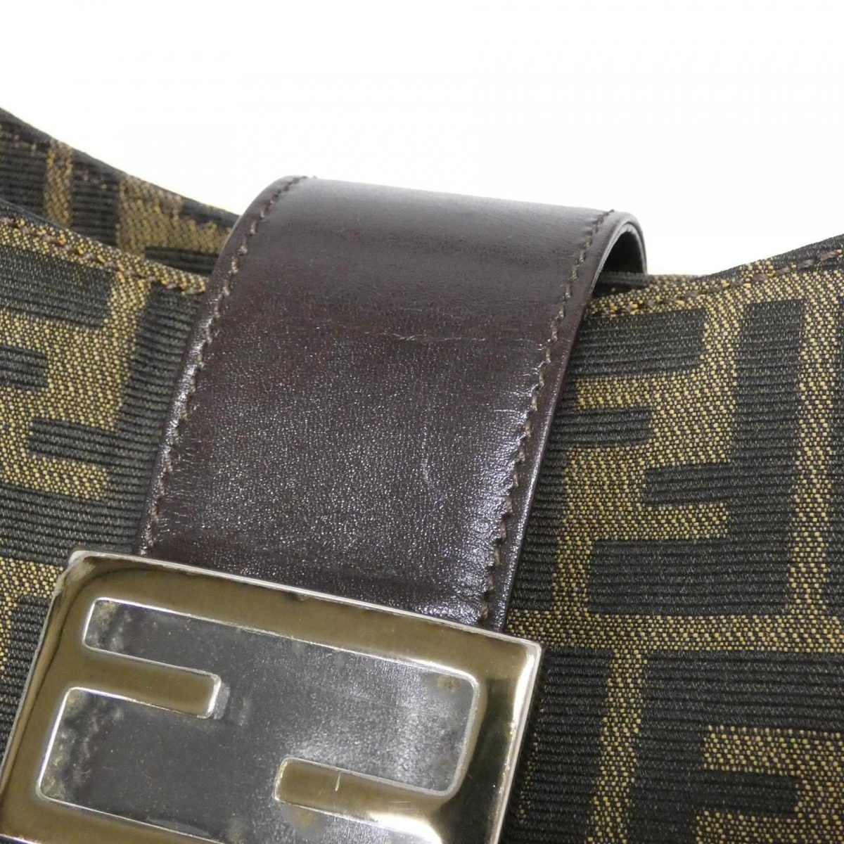 Fendi Shoulder Bag Silver — view 4