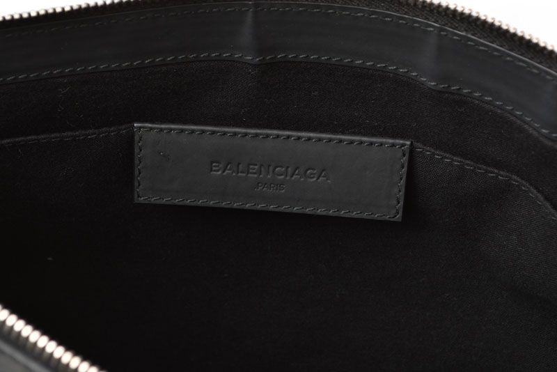 Balenciaga Clutch Bag Second Bag Balenciaga NAVY CLIP Navy Clip Pouch Canvas