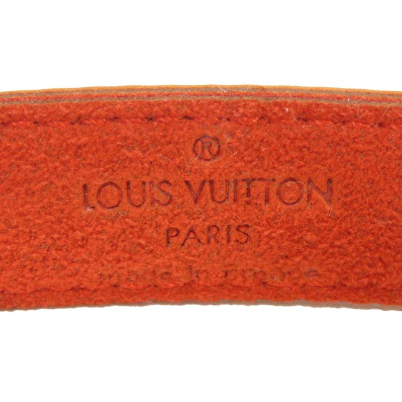 Louis Vuitton Bracelet Good Luck Bracelet M64448 Nubuck Leather Metal Beige