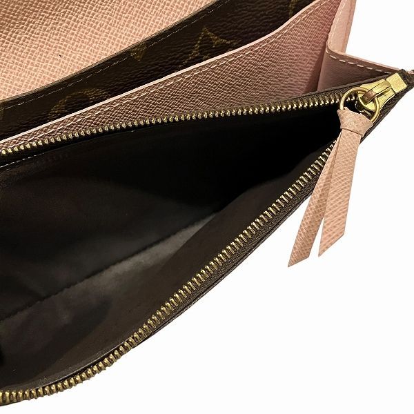 Louis Vuitton Monogram Portefeuille Emily M61289 Long Wallet For Women