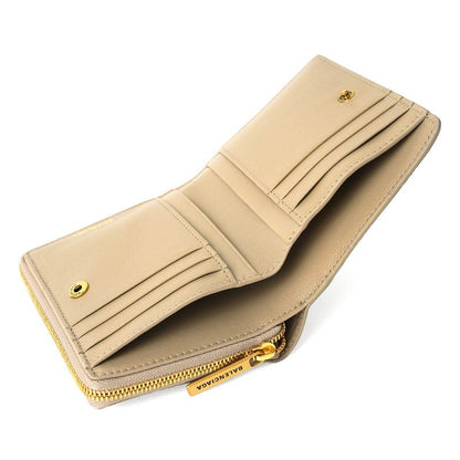 Balenciaga Bifold Wallet In Signature Taupe