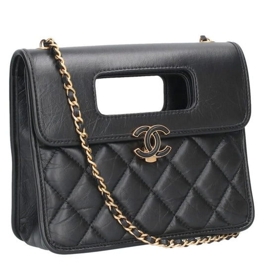 Chanel Quilted Leather Shoulder Bag