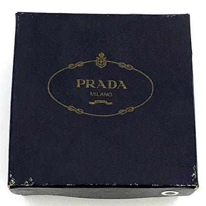 Prada Bracelet Black Excellent Condition Rare Leather GP Preowned Prada