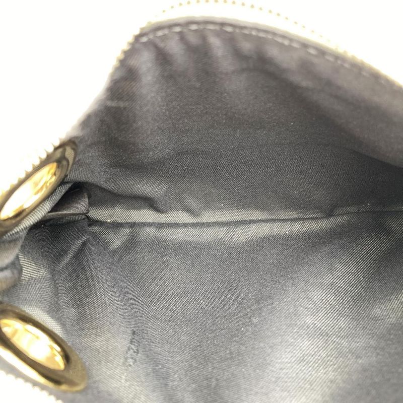 Fendi Triplet 8bs001a1fs Triplet Pouch Leather Clutch Bag Flower White/red/brown