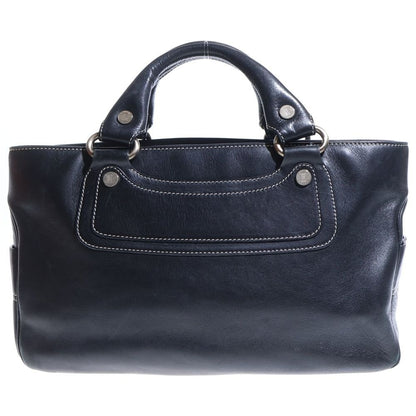 Celine Macadam Boogie Bag Black Leather Handbag