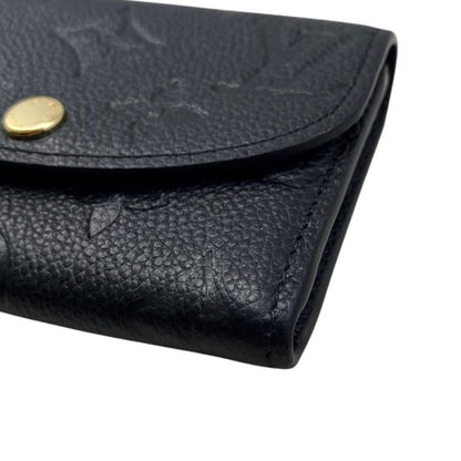 Louis Vuitton Coin Case Portmonnaie Rosalie M81455 Monogram Empreinte Noir