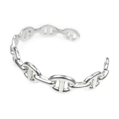 Hermes Chaine D'ancre Bangle Anchene ST Ag925 Silver - Women's Accessori