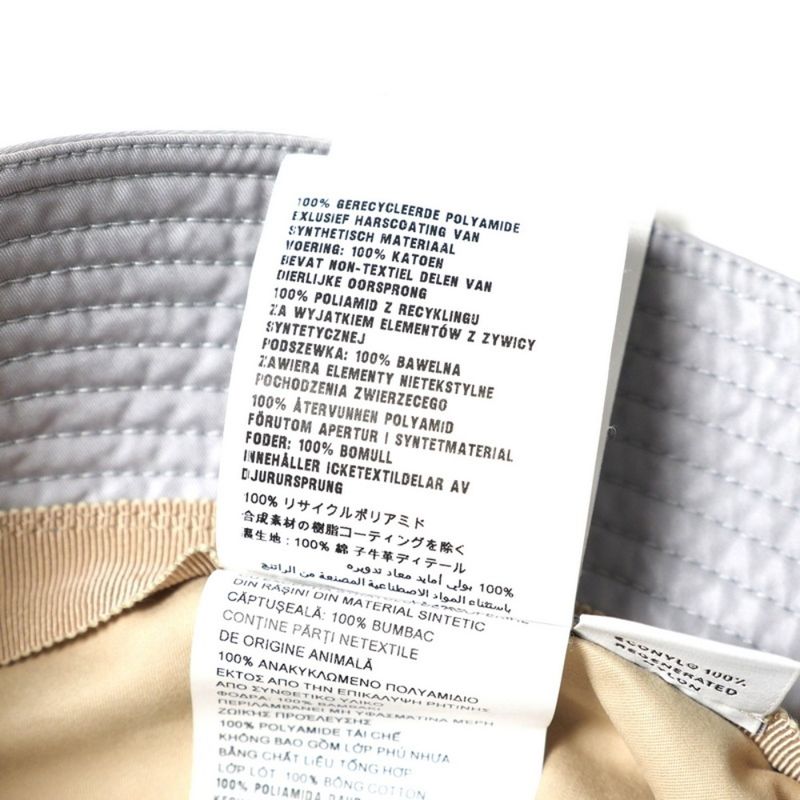 Prada Hat Size M 58cm (22.83in) Tessuto Bucket Hat Nylon Triangle Logo Re-nylon