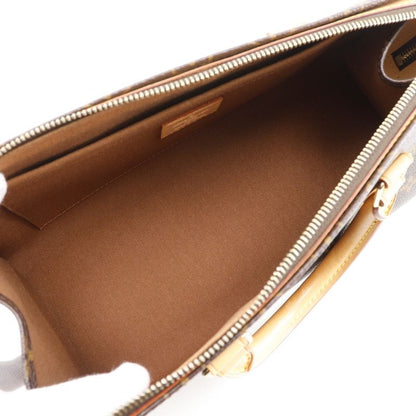 Louis Vuitton Popincourt M40009 Monogram Canvas Brown Vi0065 Ladies Handbag