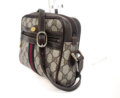 Gucci Shoulder Bag GG Sherry Pvcleather 38fa142