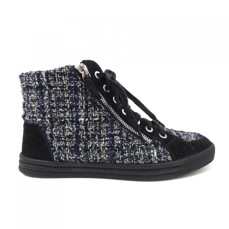 Chanel Black Sneakers