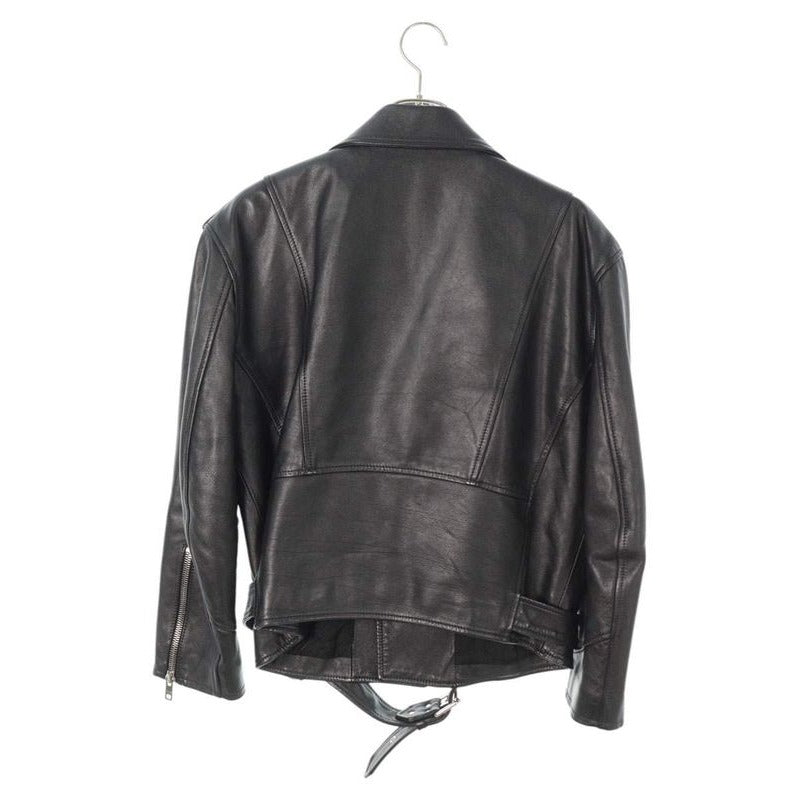Celine 2 E.38 no Loose Biker Double Leather Jacket Women 36 — view 2