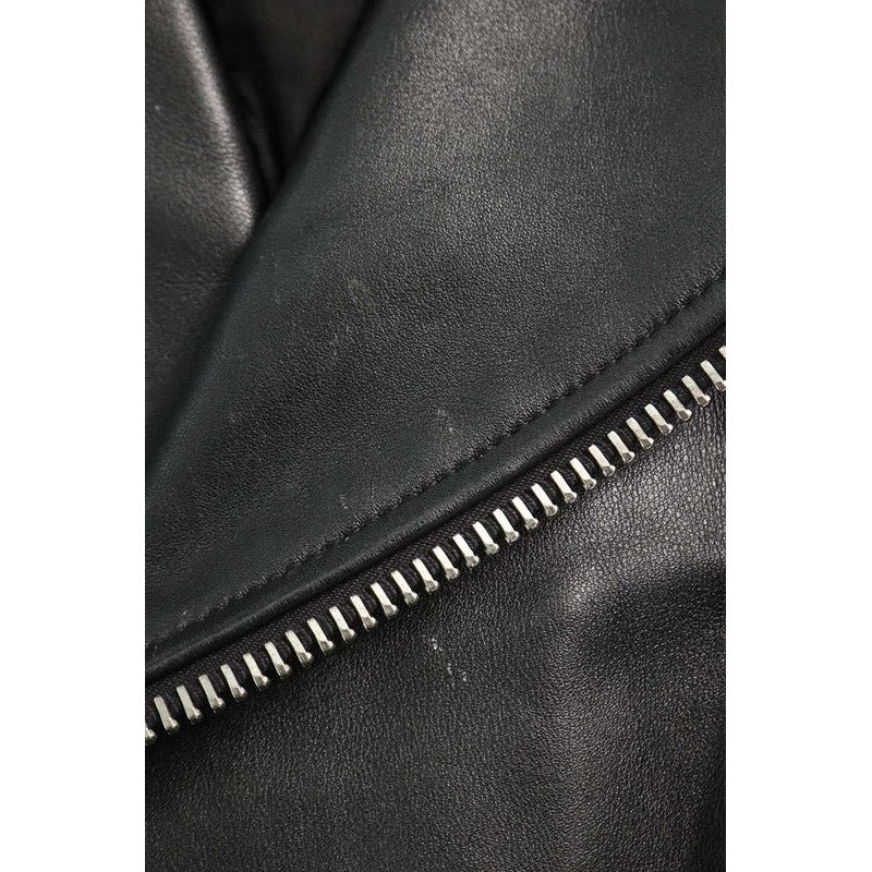 Celine 2 E.38 no Loose Biker Double Leather Jacket Women 36 — view 3