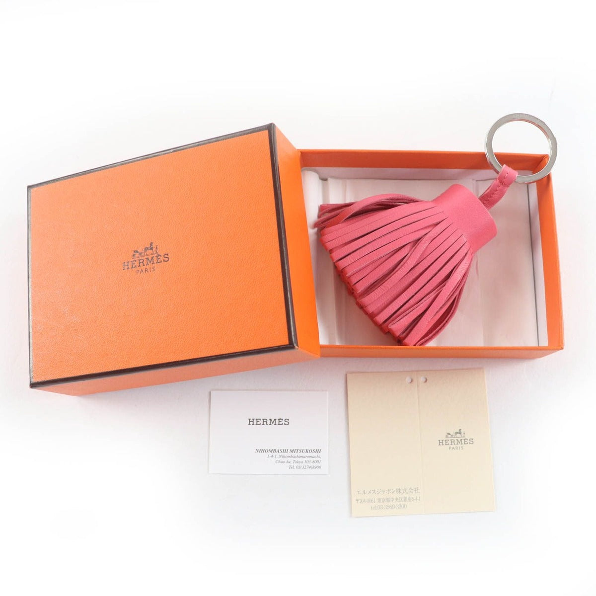 Hermes Carmen Agnomiro Rose Azalea Silver — view 2