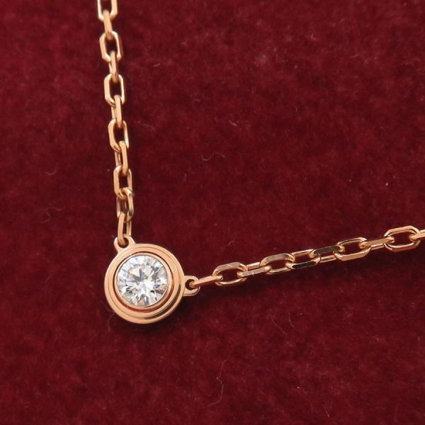 Cartier Damier Necklace Small