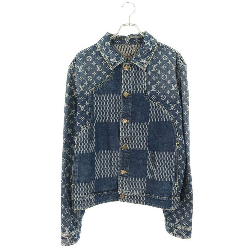 Louis Vuitton 20 AW Rm202 M Uzc Hja 10 W Denim Jacket Men 50