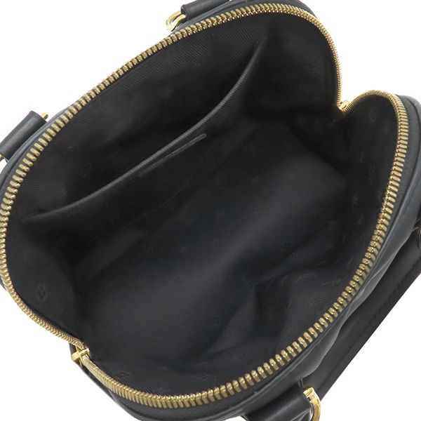 Louis Vuitton 2way Bag Alma Soft BB Calf Black Gold Hardware Black Shoulder