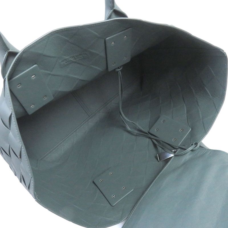 Bottega Veneta 629888 Intrecciato Leather Tote Bag With Pouch