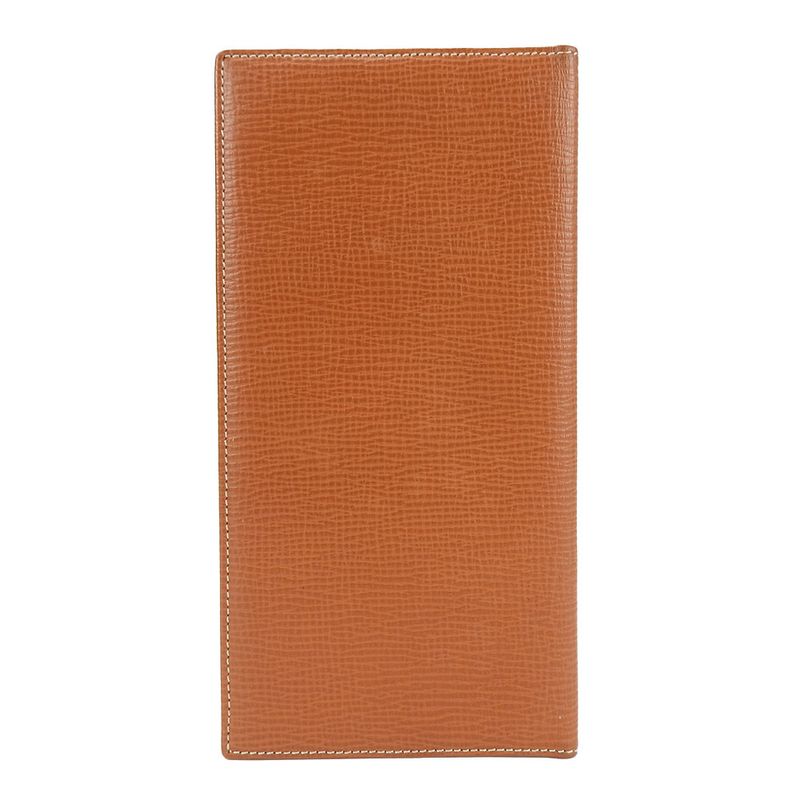 Loewe Wallet Leather Brown Slim Card Case Logo Women Loewe