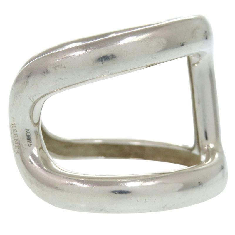 Hermes Osmose Bracelet Cuff Bangle Sv925 Silver 0181 Hermes
