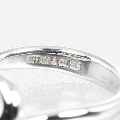 Tiffany & Co Open Wave Silver 925 Size 9 Ladies' 3.2g Ring