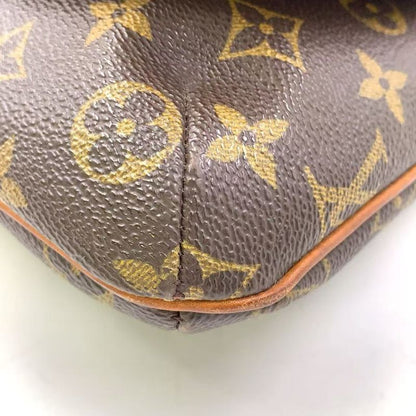 Louis Vuitton Musette Salsa Long Strap Monogram Leather × PVC Brown Shoulder