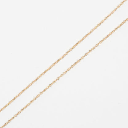 Tiffany & Co Fleur De Liskey 18K Pink Gold And Diamonds Ladies 5.55g Necklace