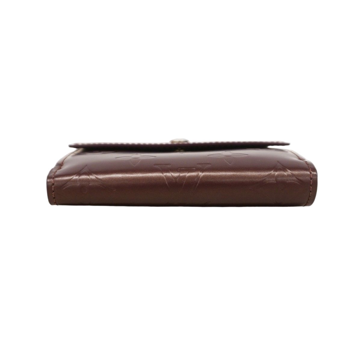 Louis Vuitton Trifold Wallet Monogram Matte Porte-Monnaie Billets Carte Cles — view 2