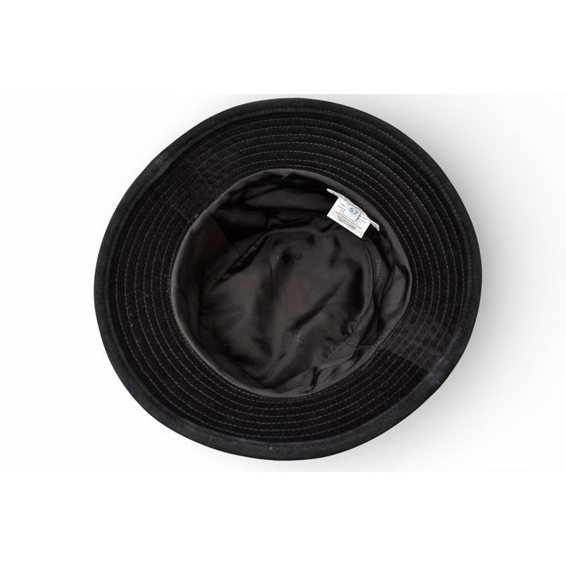 Hermes Hat Bucket H Logo Black 57 — view 4
