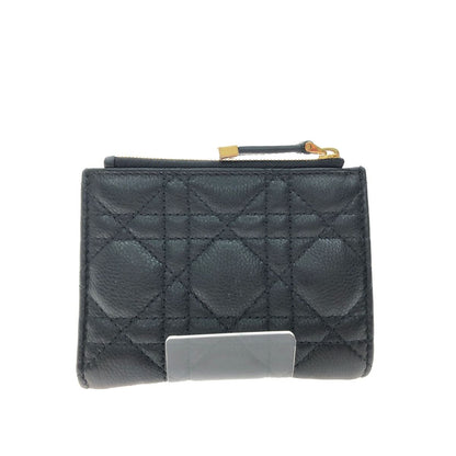 Christian Dior Bifold Wallet Dior Caro Dahlia Wallet Cannage S5173uwhc