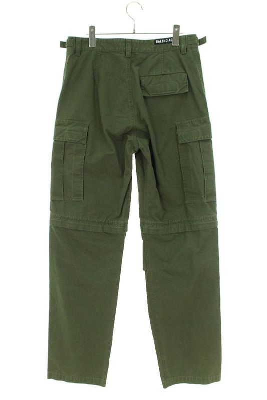 Balenciaga 22AW 699613 Tkp27 Multi Pocket Cargo Long Pants Men's XS